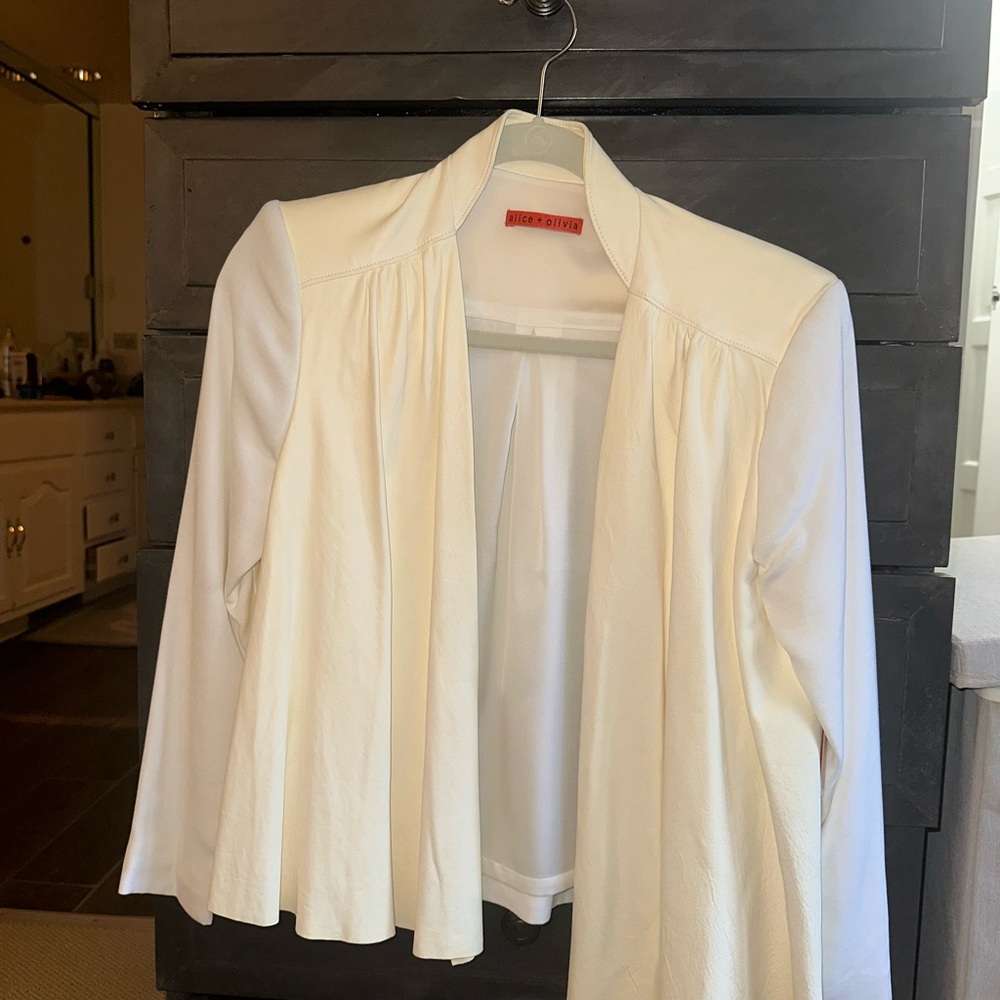 Alice + Olivia Lambskin Jacket